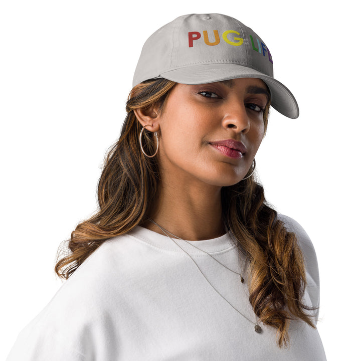 Pug Life embroidered Champion dad hat