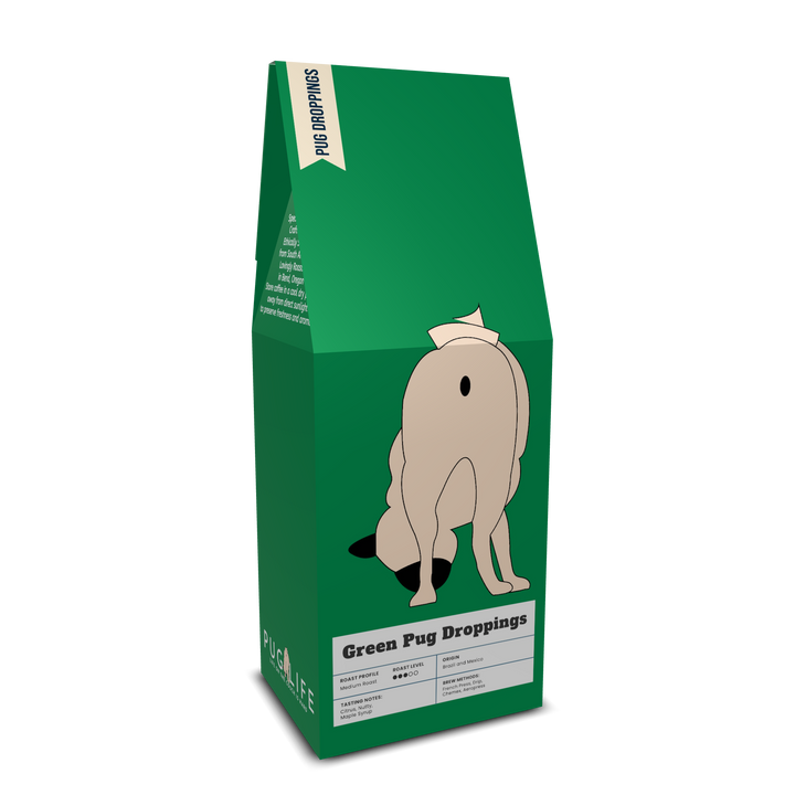 Green Pug Droppings Coffee Blend (Medium Roast)