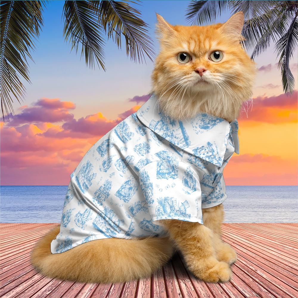 Alice Toile Aloha Pet Shirt