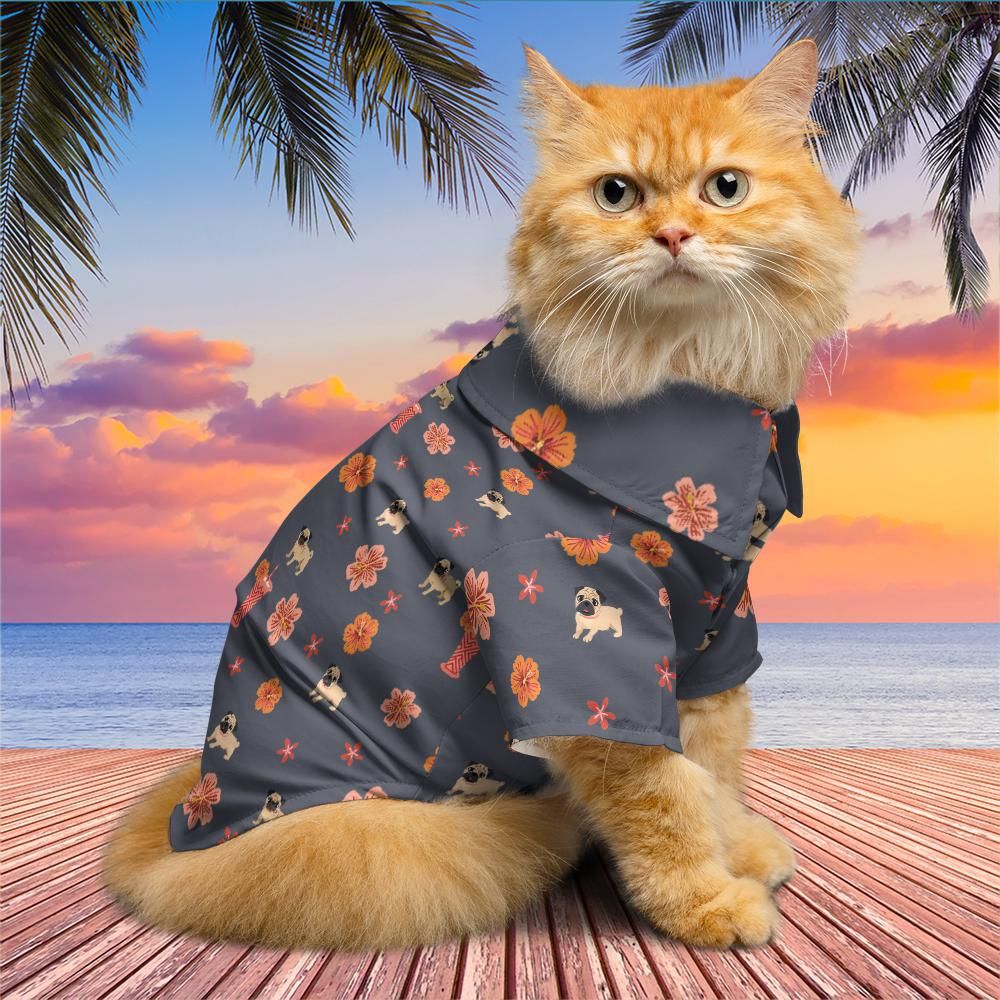 Cocktail Pet Aloha Shirt