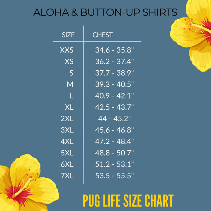 Purple Pug Haze Aloha Shirt