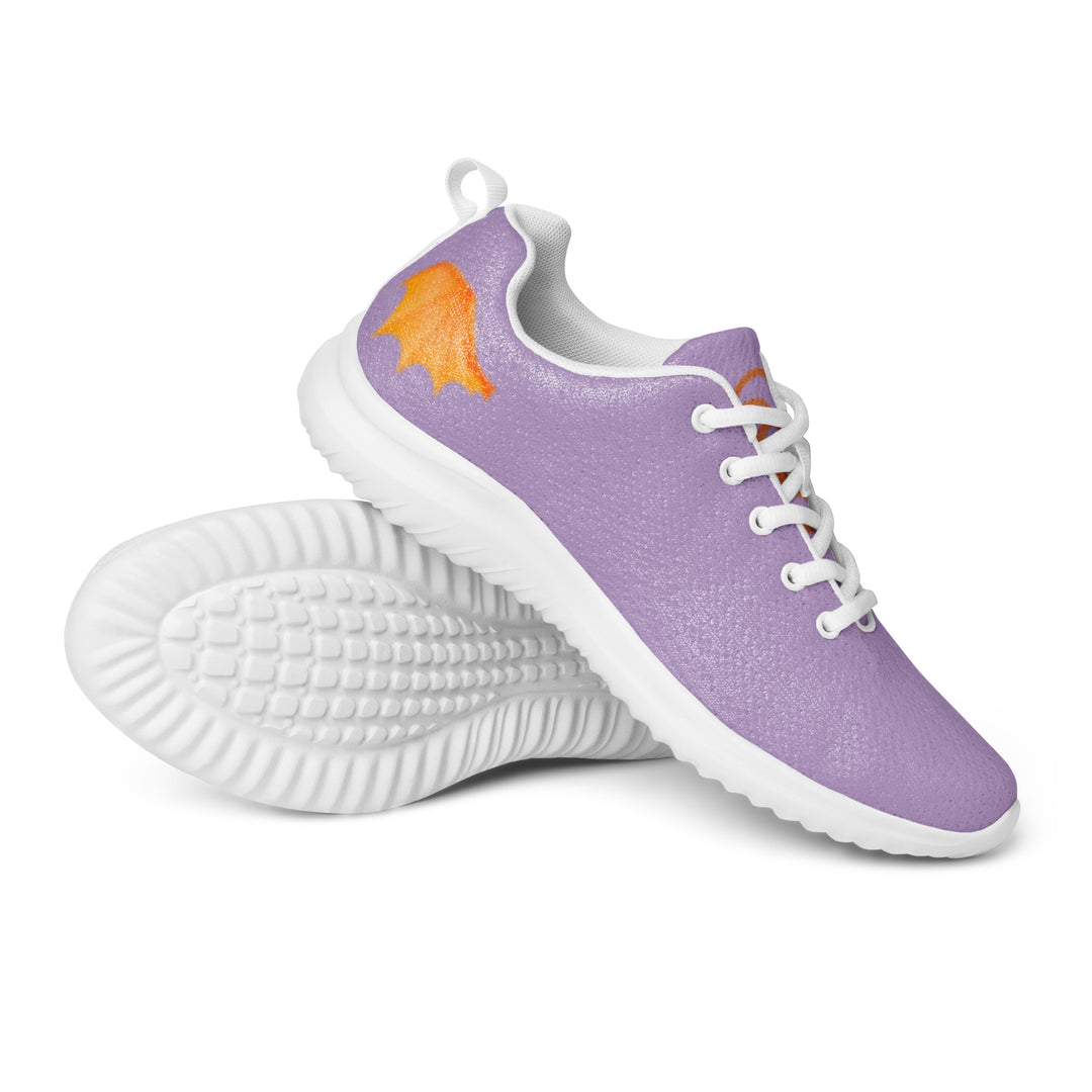 Women’s Purple winged athletic shoes