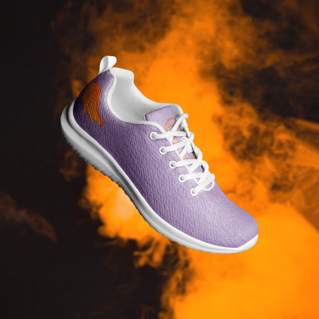 Women’s Purple winged athletic shoes