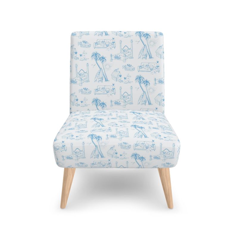 Pug Toile du Jouy Chair Pug Life