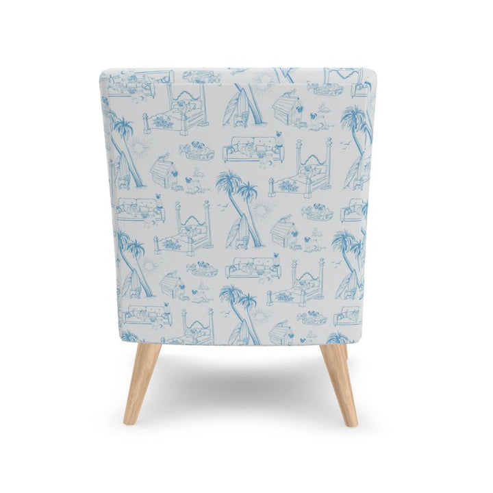 Pug Toile du Jouy Chair Pug Life