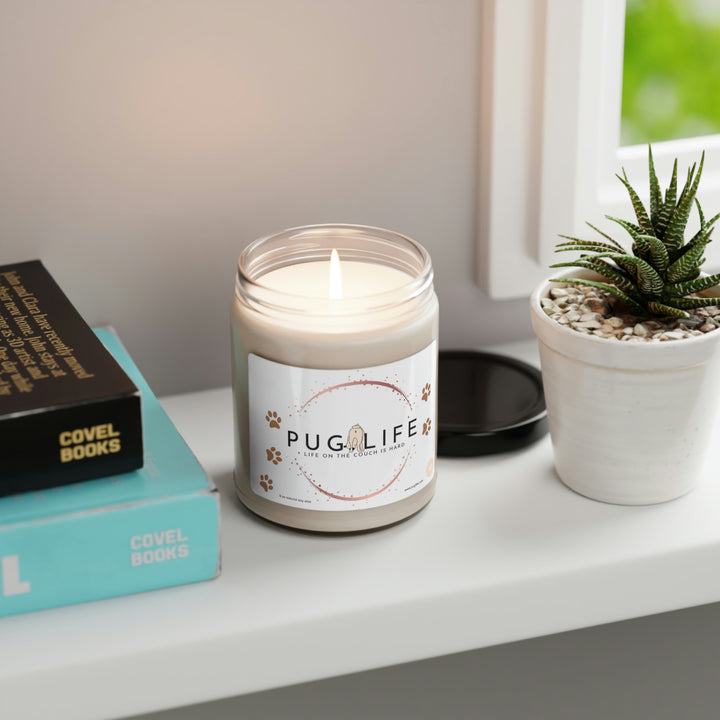 Pug Life Logo Candle Pug Life