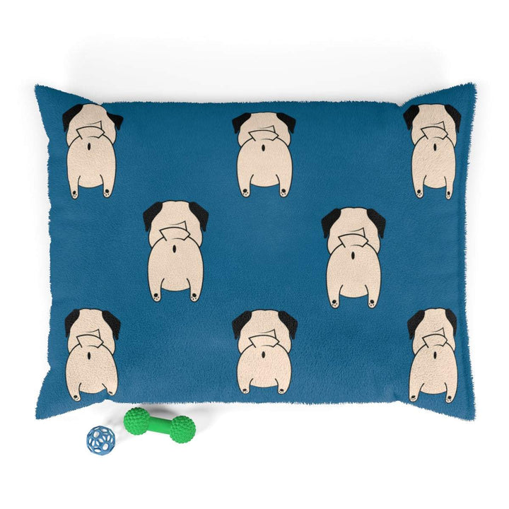 Indoor Pug Butt Pet Bed by Pug Life Free Shipping Pug Life