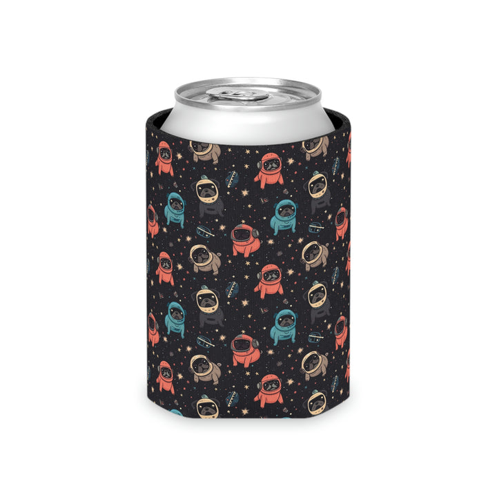 Space Pug Koozie Pug Life