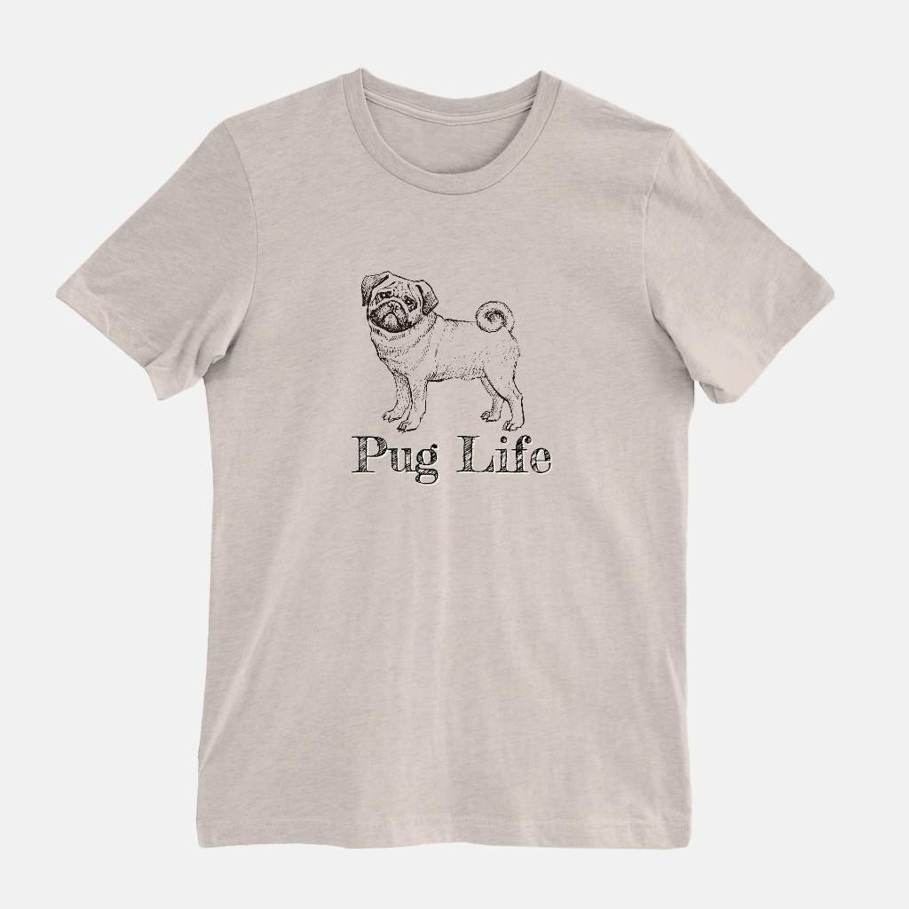 Sketchy Pug Life Unisex Tee Pug Life