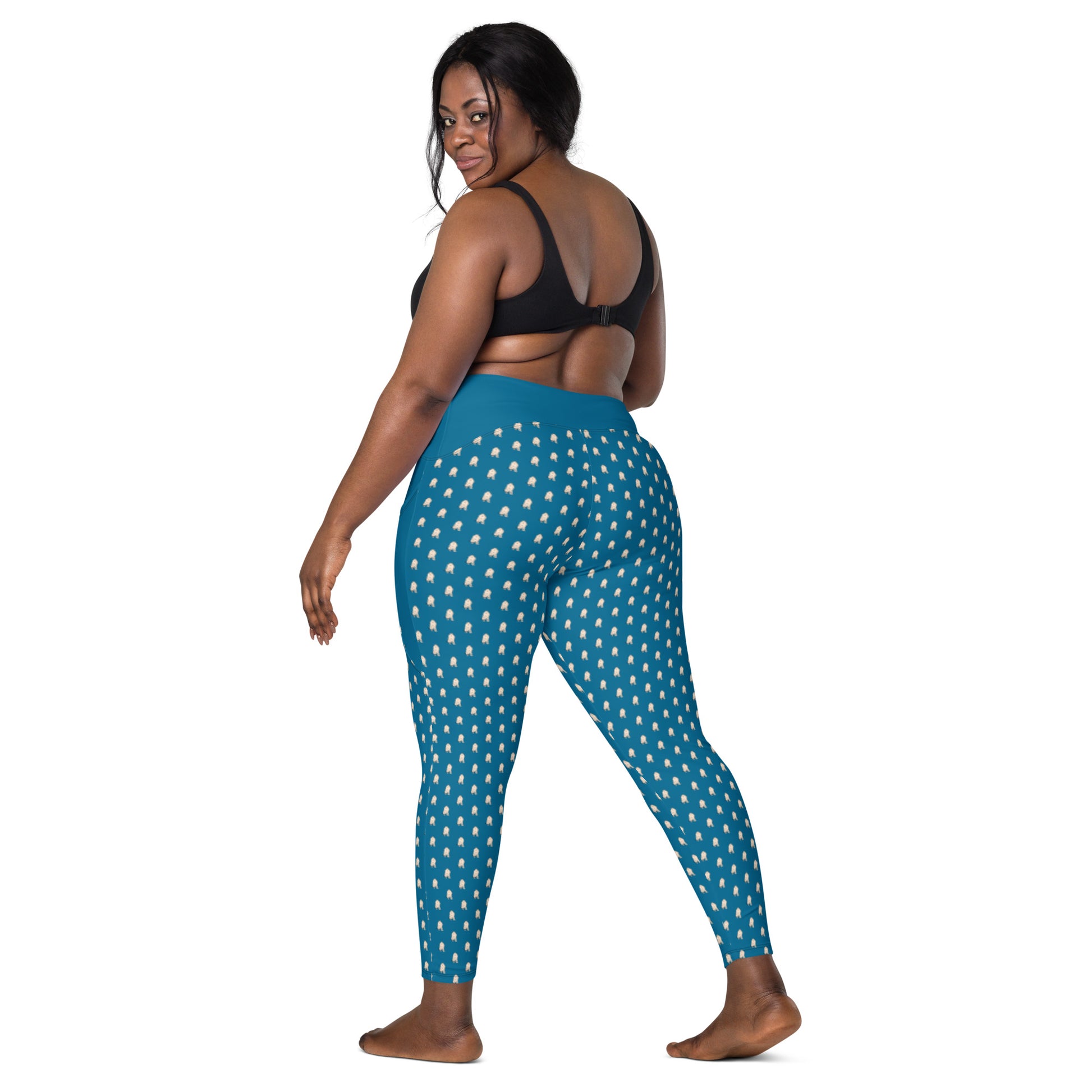 Pug Butt athletic leggings with pockets – Pug Life