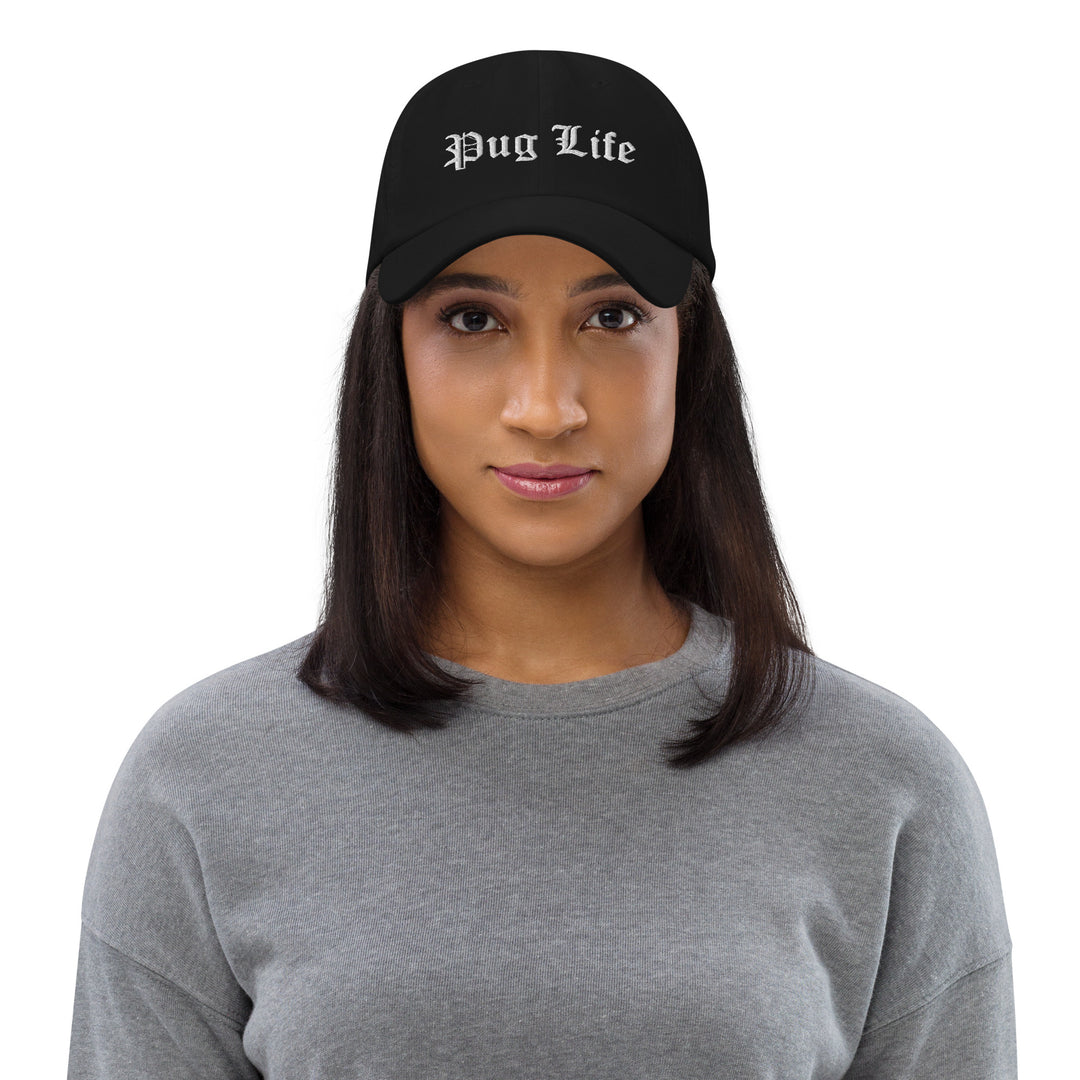 OG Pug Life Embroidered Low Profile Dad Hat Pug Life