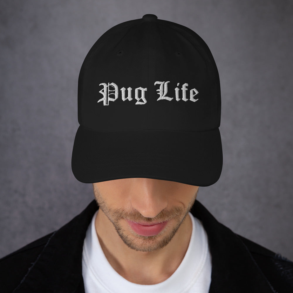 OG Pug Life Embroidered Low Profile Dad Hat Pug Life