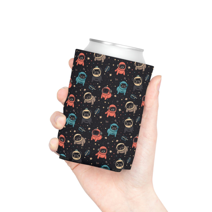 Space Pug Koozie Pug Life